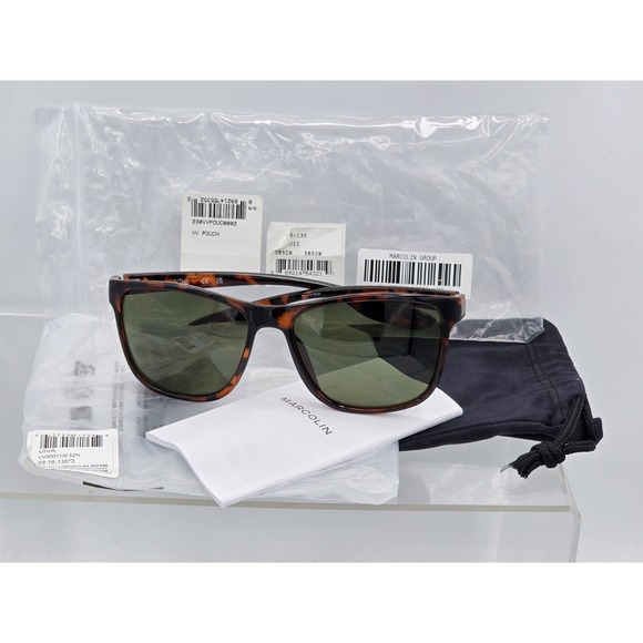 Marcolin Group Other - NEW With Tags‎ Marcolin Eyewear Men's Injected Oval Sunglasses Color Dark Havana
